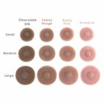 Nipple size/color chart